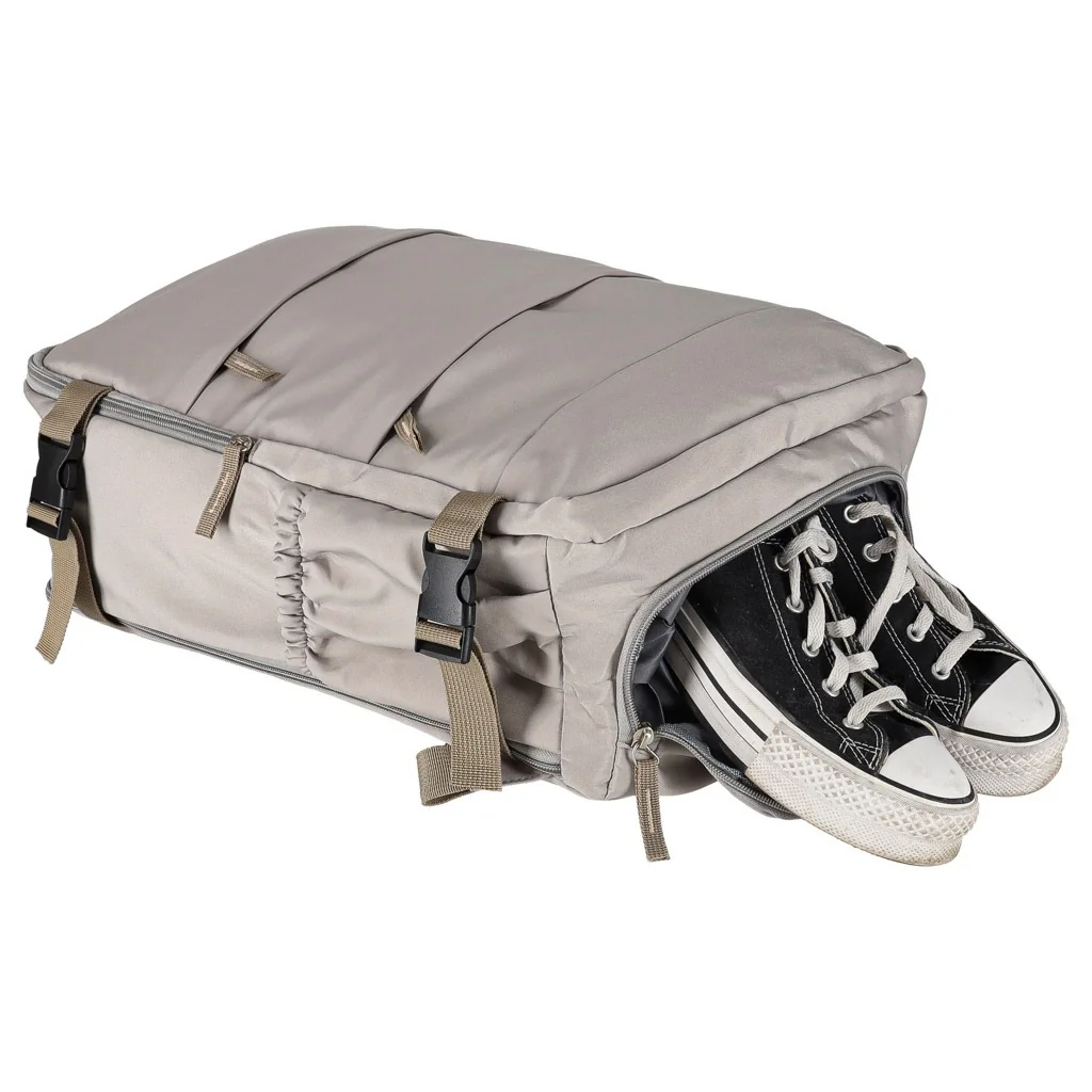 Livefy Cabin Bag cestovný batoh 45x30cm, béžový
