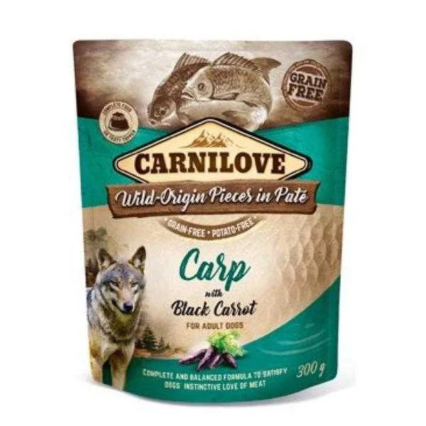 Carnilove Kapsička Dog Paté Duck With Timothy Grass 1×300 g