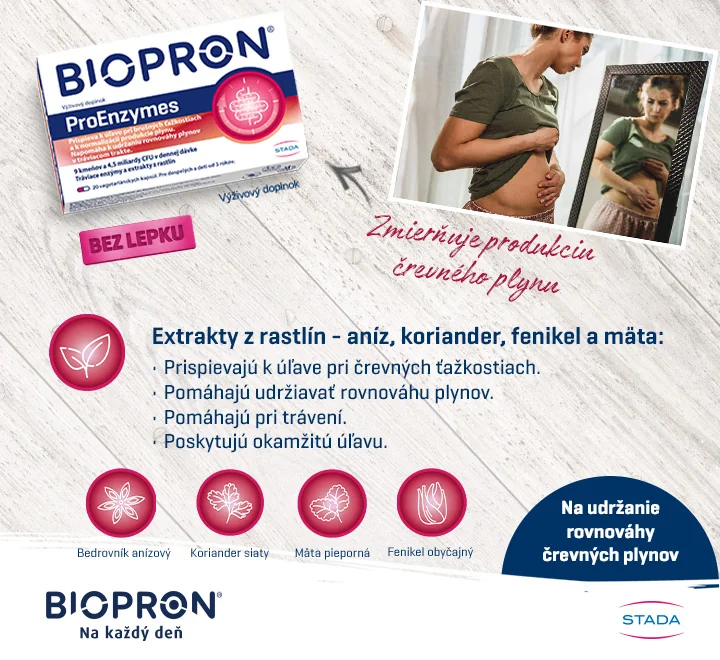 BIOPRON ProEnzymes 1×10 cps, výživový doplnok