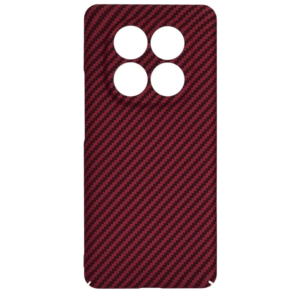Ochranný obal s karbónovým vzorom pre Xiaomi Redmi Note 14 Pro+ 5G Červená, SKU: 36971