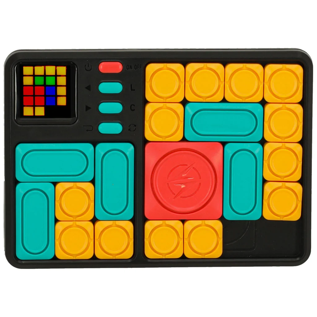 Magnetické posuvné puzzle – 500 úrovní, prenosná hra