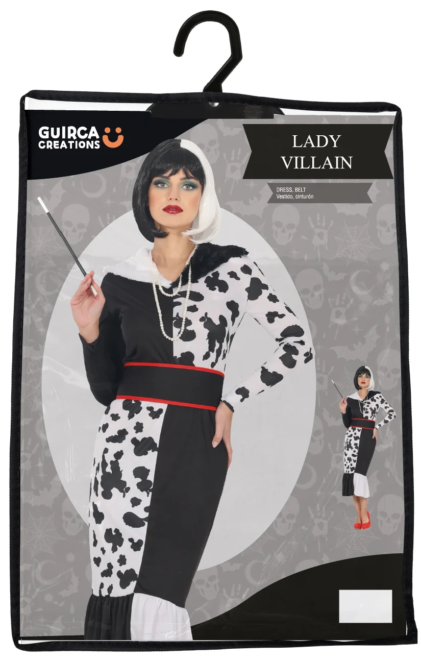 Kostým Cruella de vil premium L 42-44
