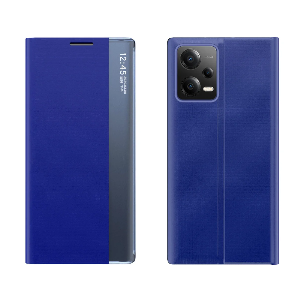 MG Sleep Case knižkové puzdro na Xiaomi Redmi Note 12 Pro Plus modré