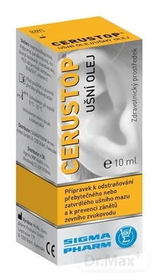 Cerustop ušný olej 1×10 ml, ústny olej
