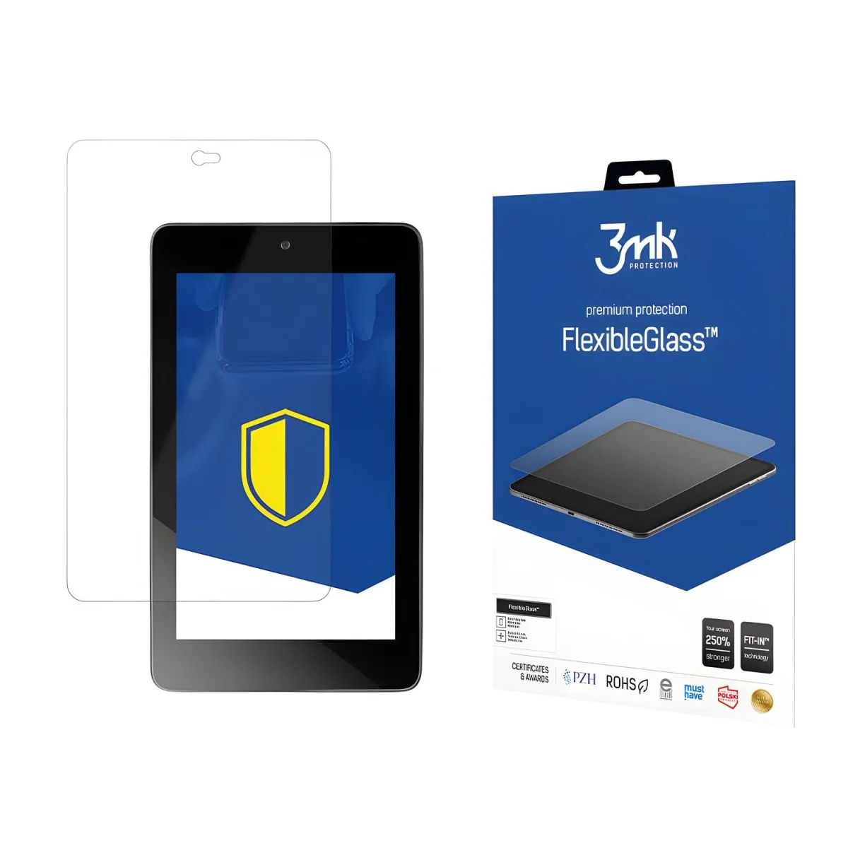 Ochranné hybridné sklo 3mk FlexibleGlass Transparentná, 1 ks
