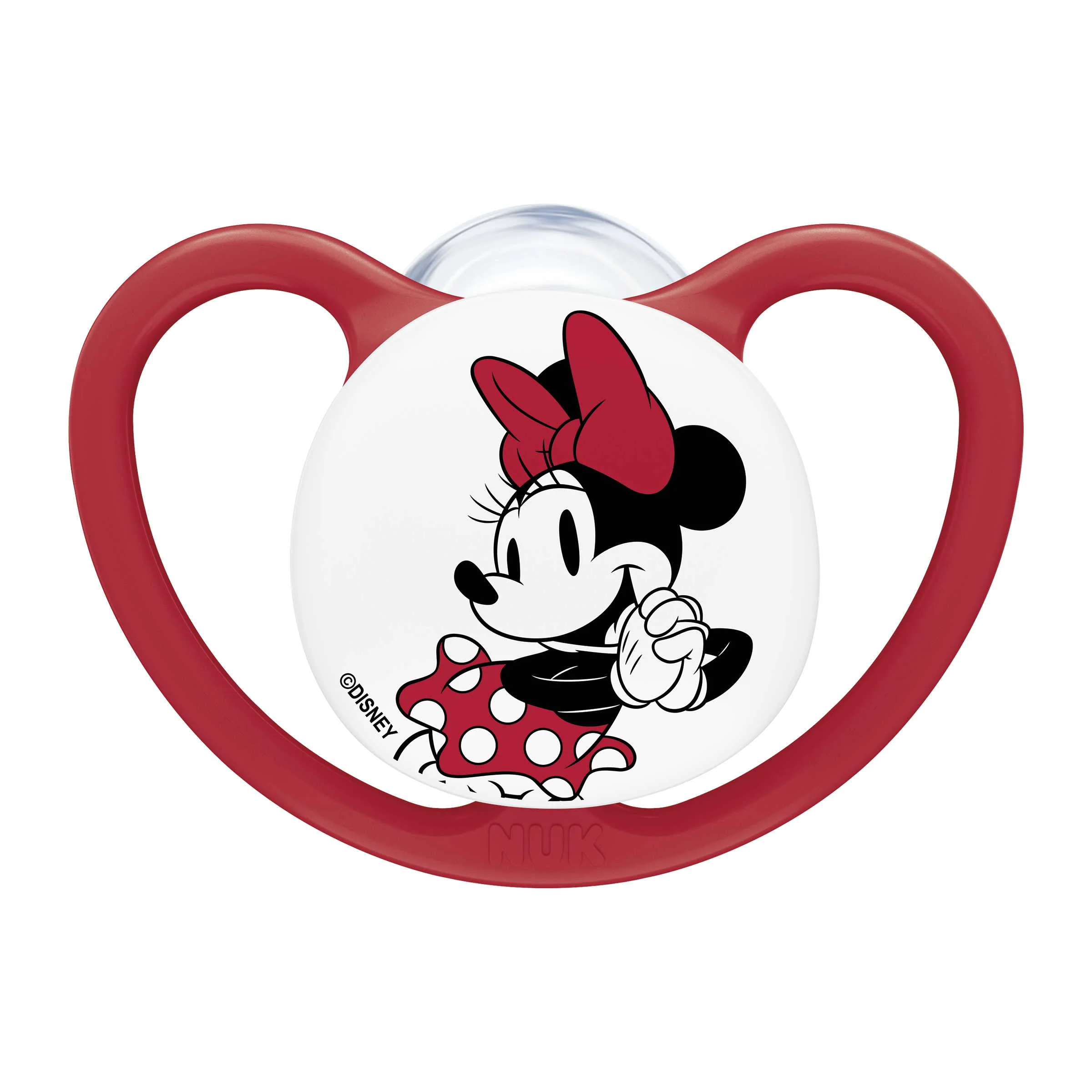 NUK cumlík Perfect Match AIR Mickey RED 0-6m 1 ks