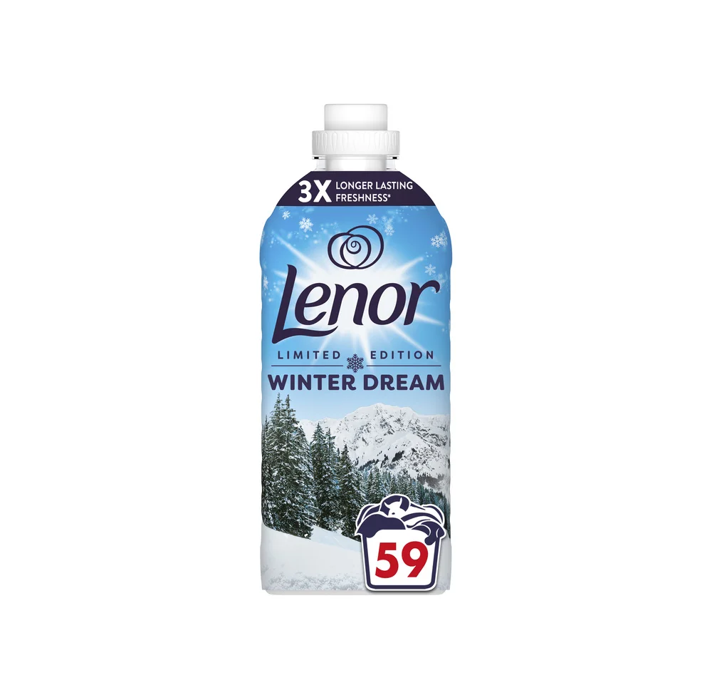 Lenor Aviváž, 59 Praní, Winter Dream, 3× Dlhšie Trvajúca Sviežosť 1239 ml