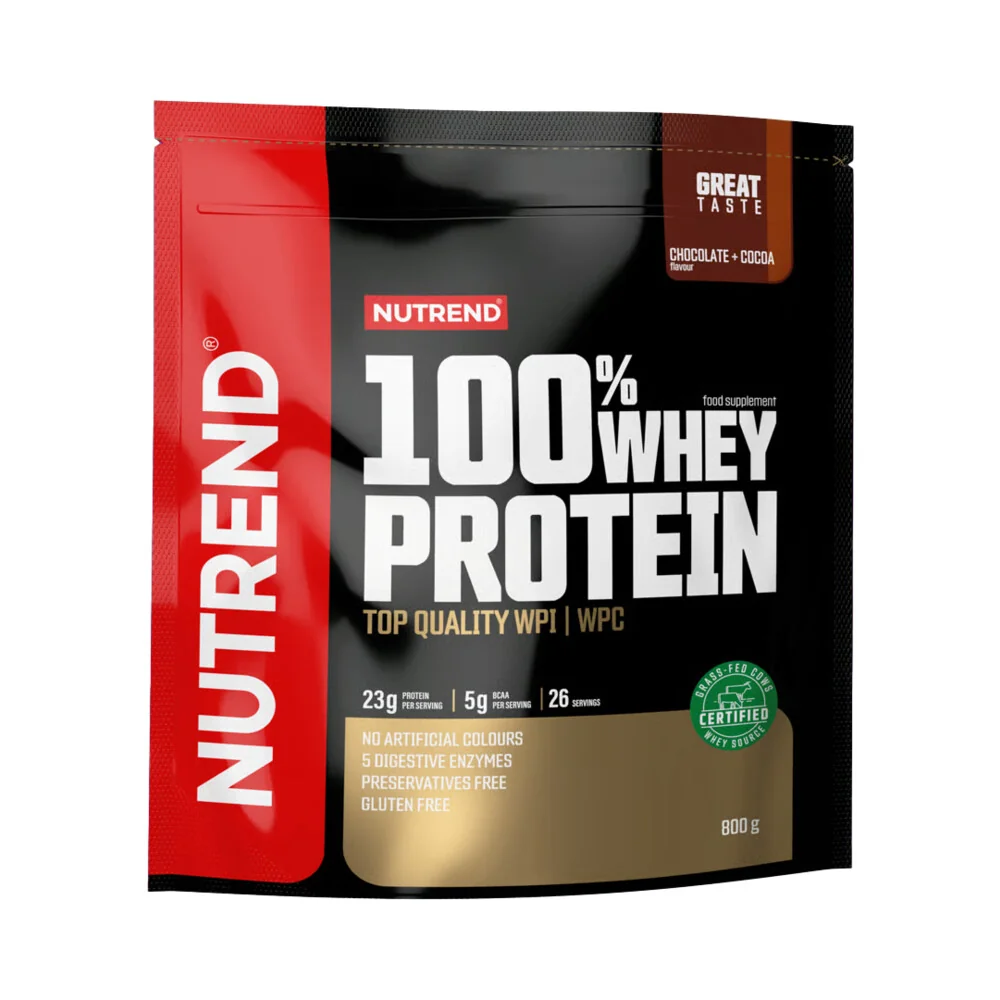 Nutrend 100% Whey Protein 800 g malina