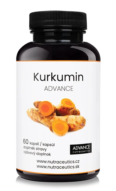 Kurkumin ADVANCE 60 cps. – najsilnejší kurkumín 1×60 cps, výživový doplnok