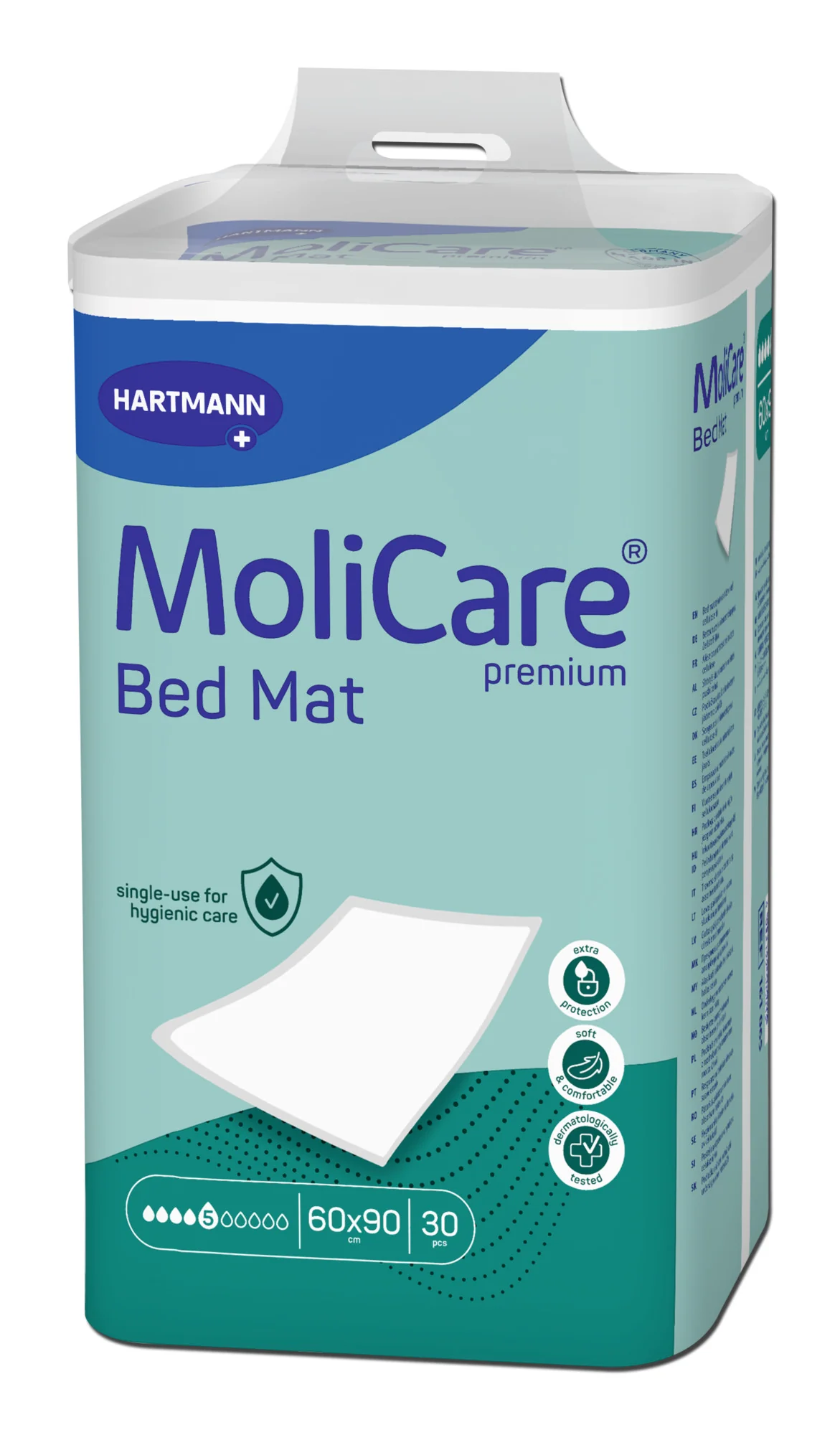 MOLICARE PREMIUM BED MAT 5KV. 60X90CM 30 ks