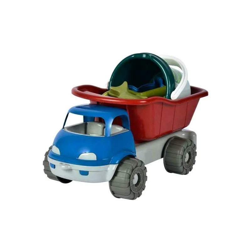 Auto do piesku, vedierko, formičky Androni z recyklovaného plastu-Androni
