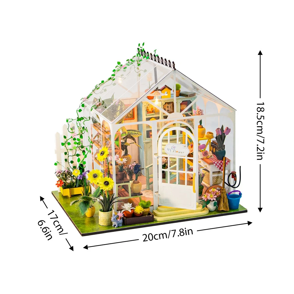 2Kids Toys Miniatúra domčeka Rozkvitnutý altánok