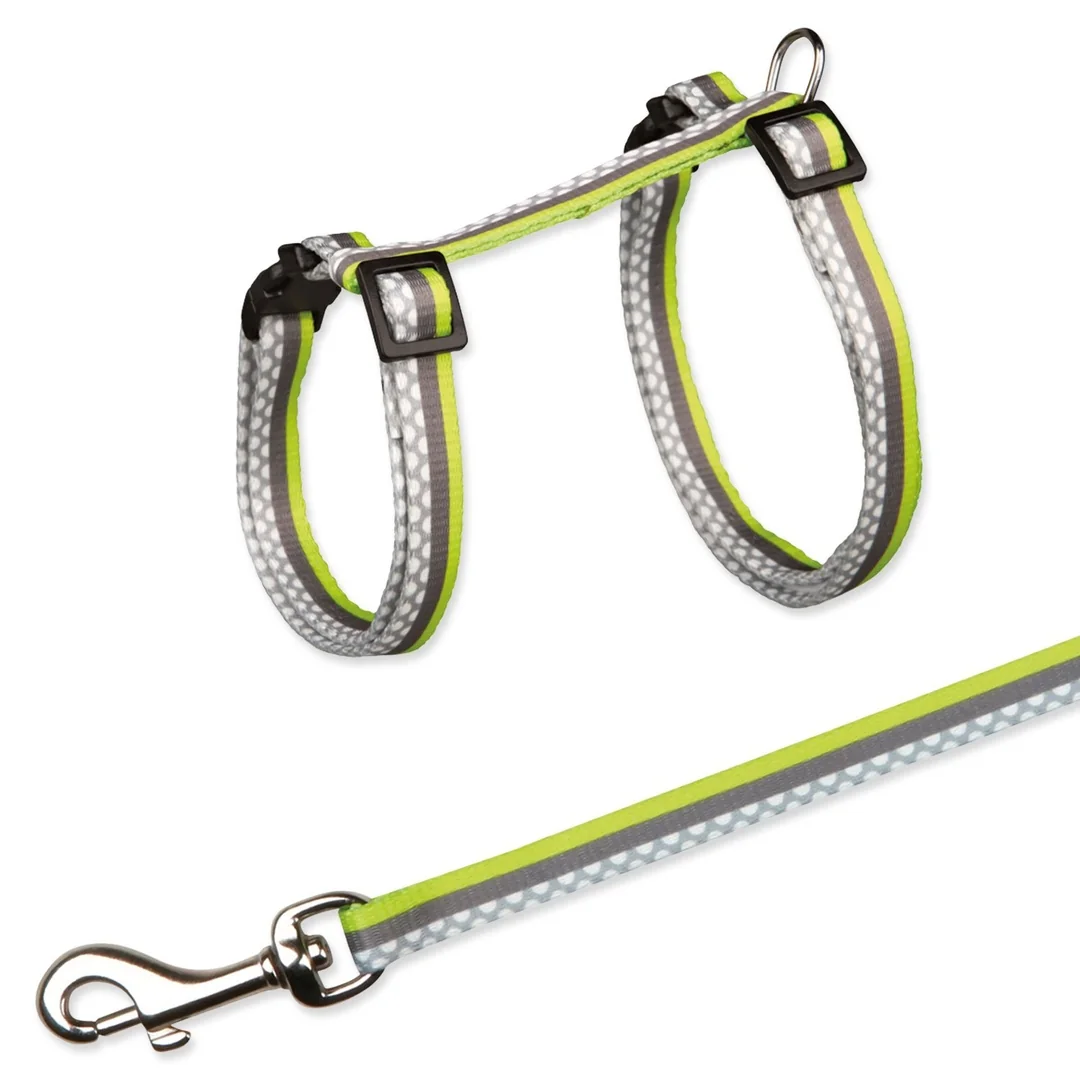 Set Trixie Postroj a vodítko nylon 27-45cmx10mm 120cm
