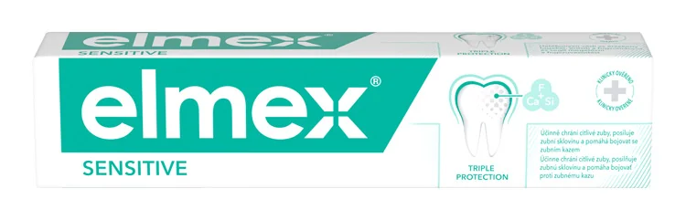ELMEX SENSITIVE ZUBNÁ PASTA 1×75 ml, pre citlivé zuby