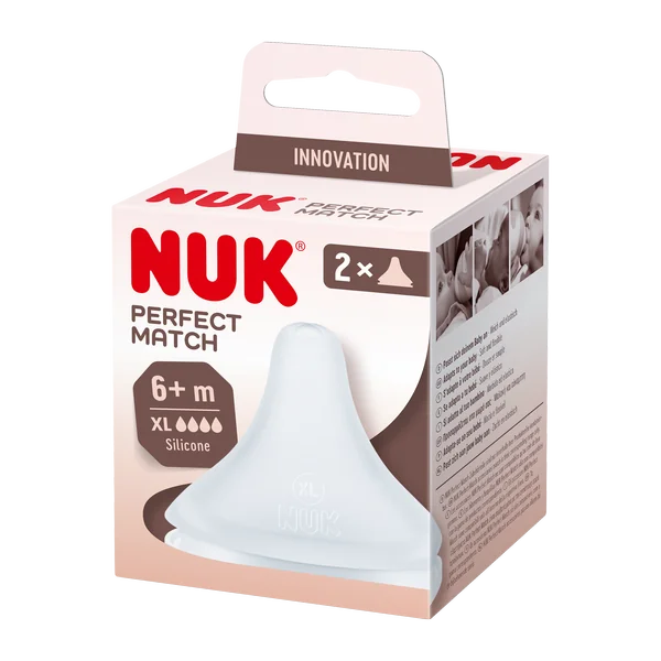 NUK Perfect Match náustok XL (6+ m.) 2 ks