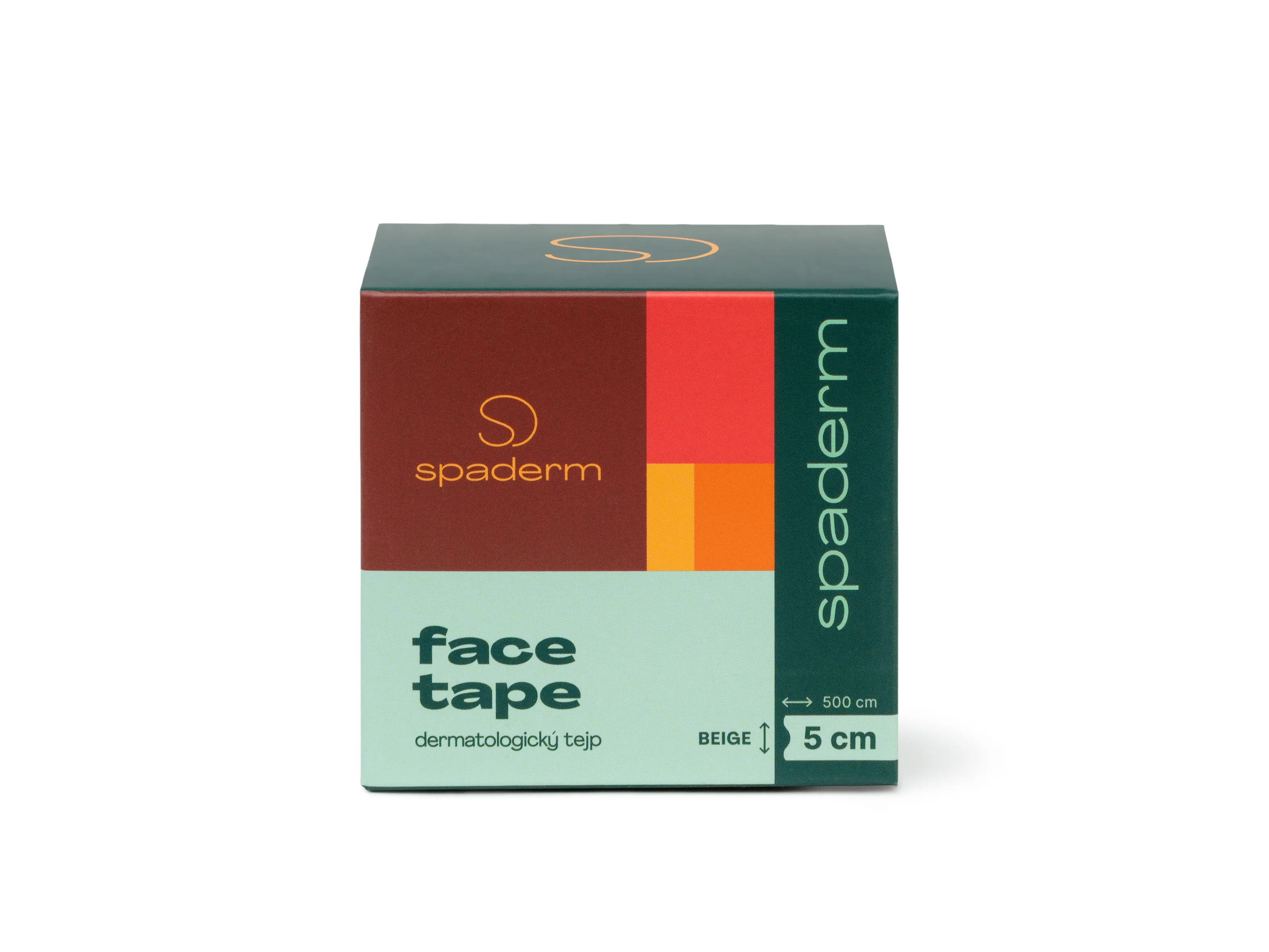 Spaderm Face Tape, tejpovacia páska na tvár, 5 cm x 5 m 1×1 ks