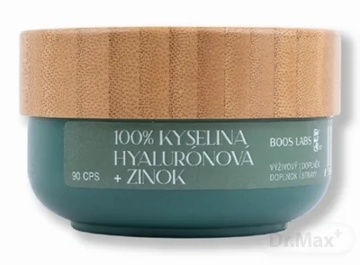 KYSELINA HYALURÓNOVÁ + ZINOK - Boos Labs 1×90 cps, výživový doplnok
