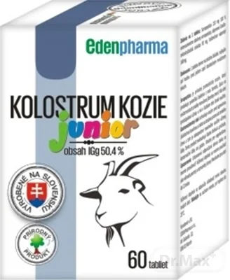 EDENPharma KOLOSTRUM KOZIE Junior 1×60 tbl, kolostrum