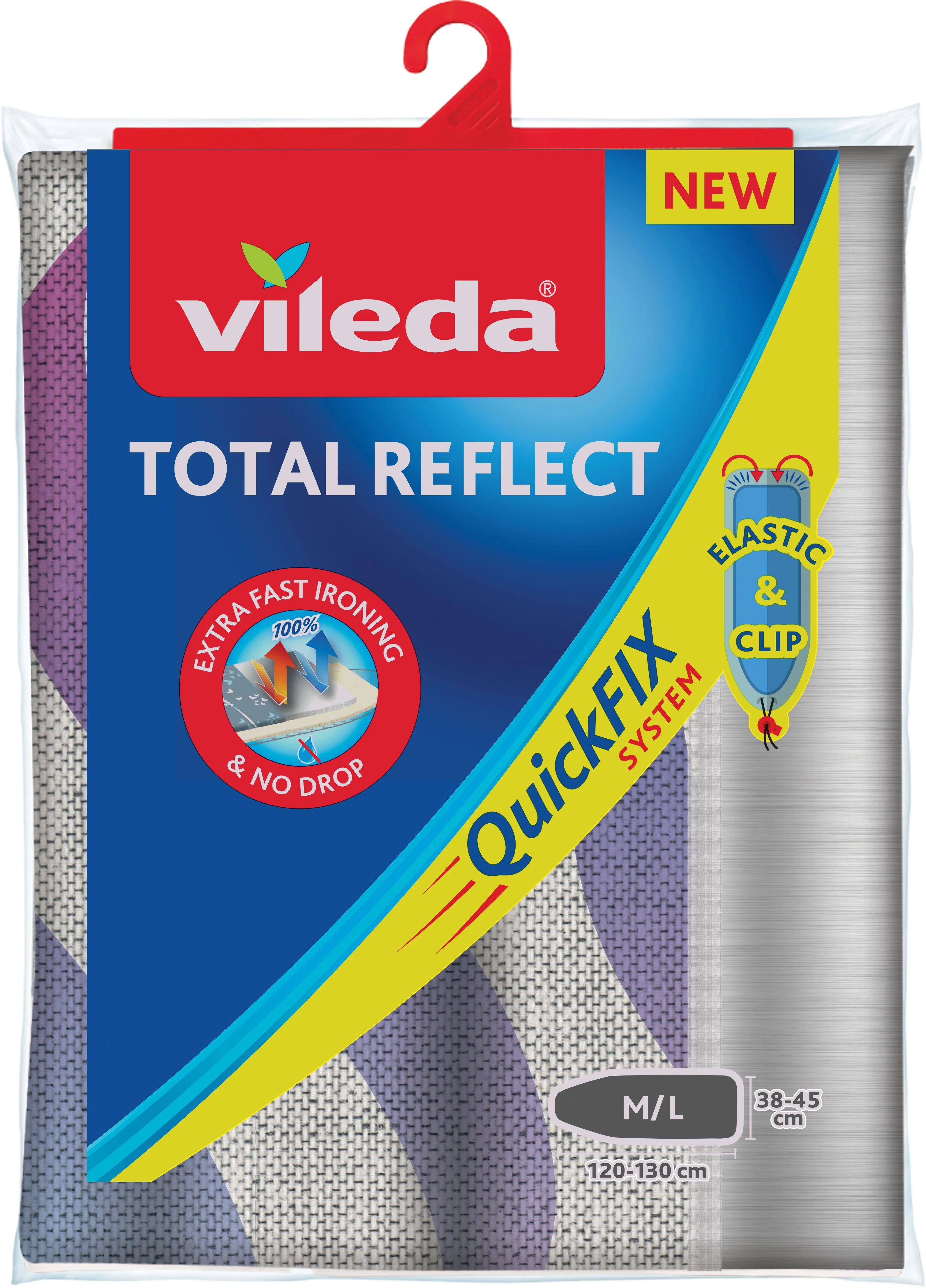 Vileda Total Reflect Poťah 1×1 ks, poťah na žehliacu dosku