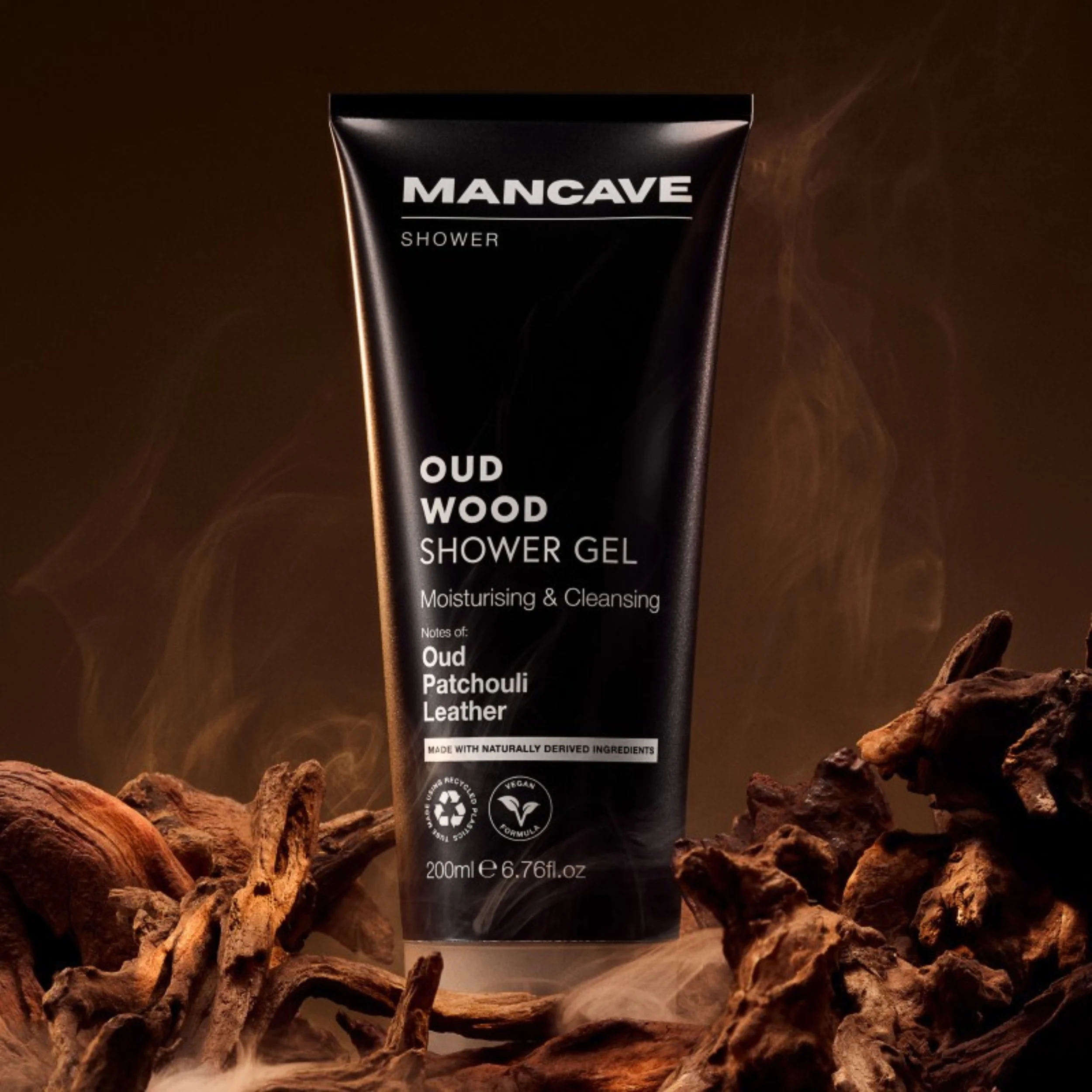 MANCAVE sprchový gél Oud Wood 200ml