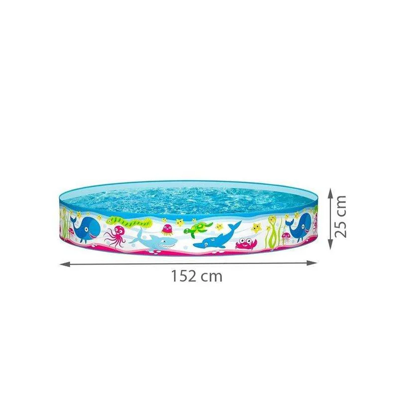 Bazén BESTWAY 55029 Ø152x25cm s pevnou stenou