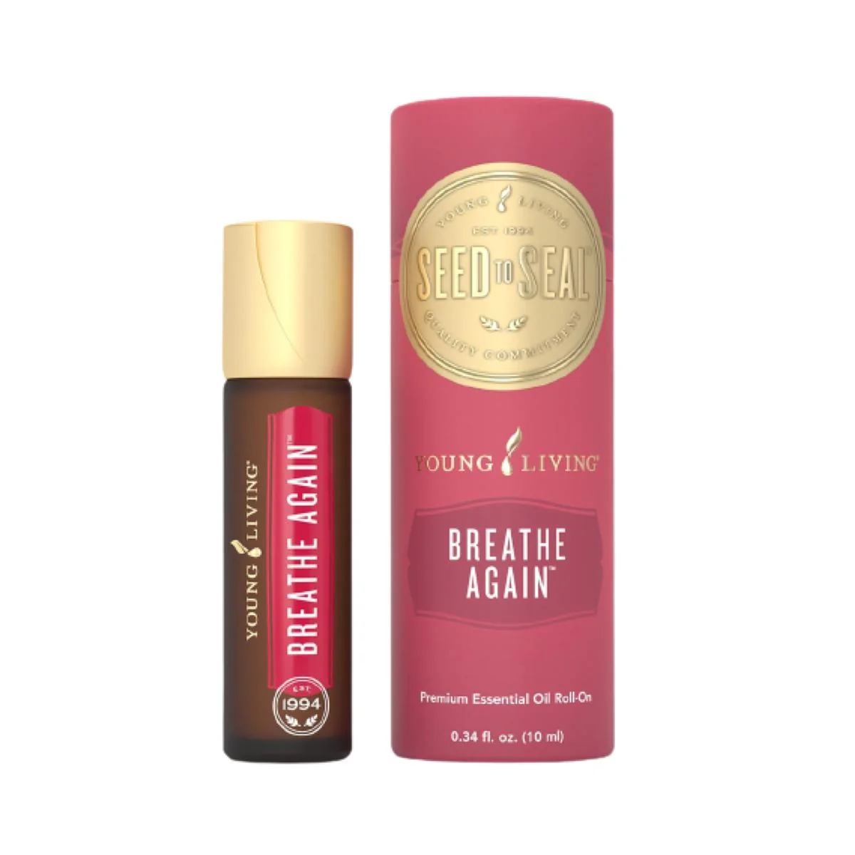 Young Living Breathe again (Respiračná zmes) Roll-On 10ml Objem: 10 ml