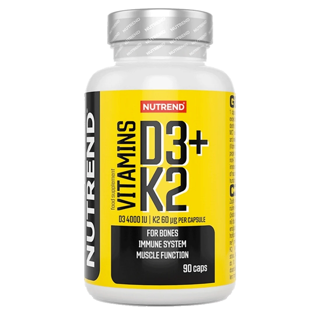 Nutrend VITAMINS D3+K2, 90 kapsúl