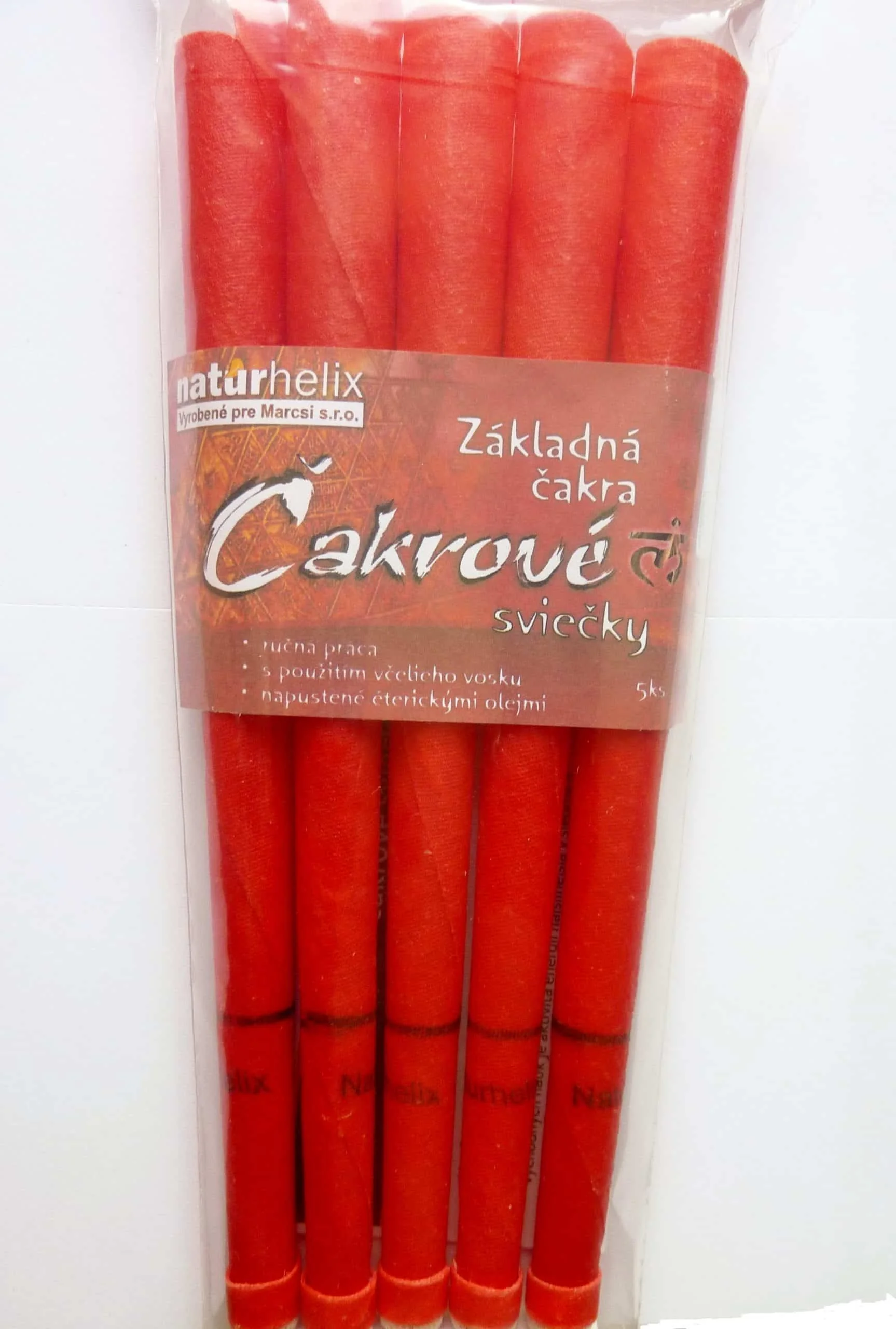 Čakrové sviečky Čierne (set5)