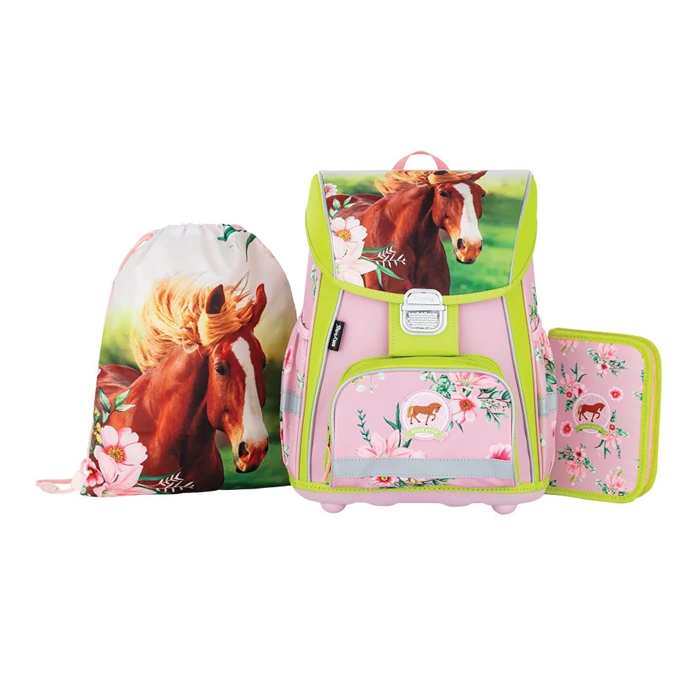 Školský set 3ks PREMIUM kôň motív koňa, 3-dielny