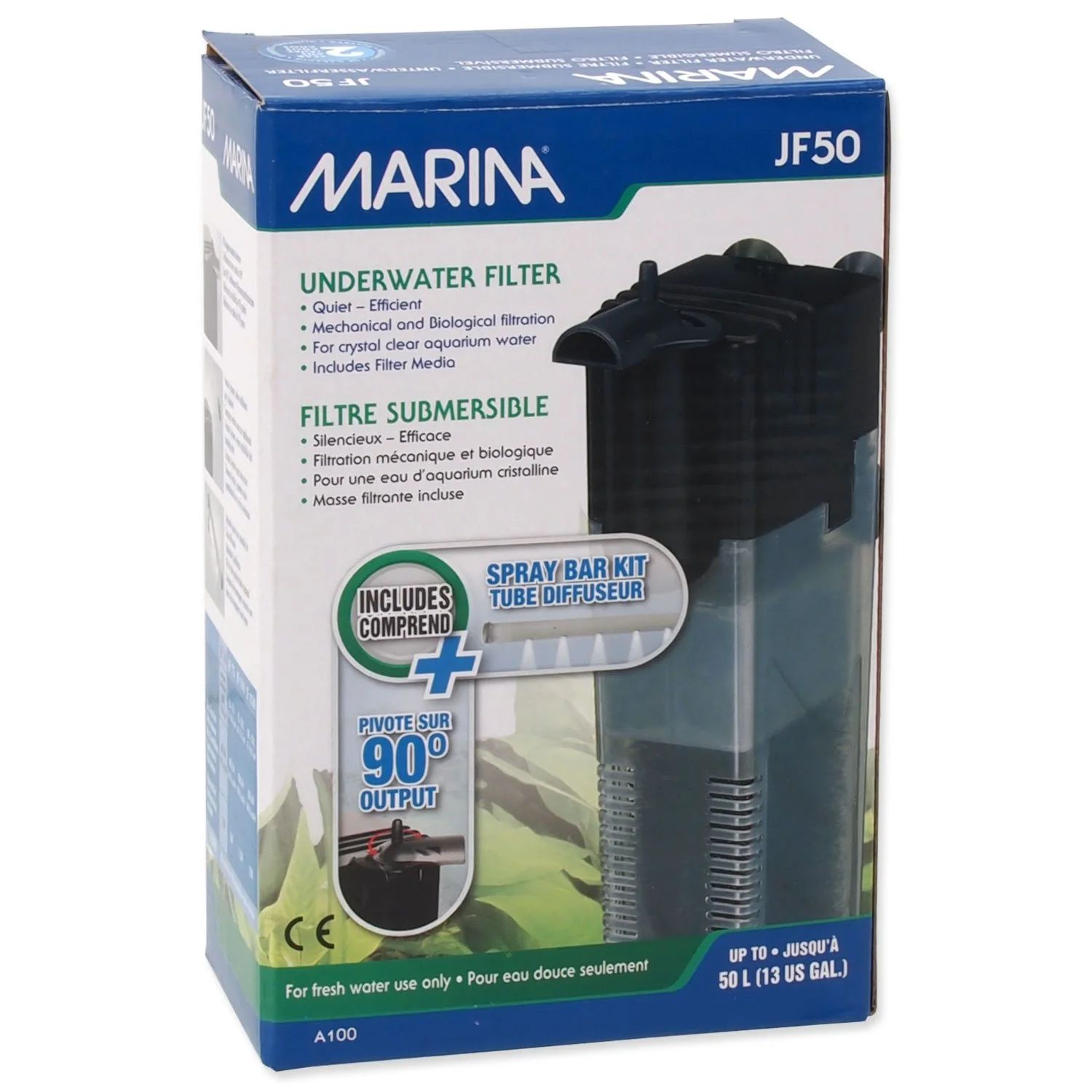 Filter Jet Flo 50 vnútorný, 300l/h 50 vnútorný, 300l/h