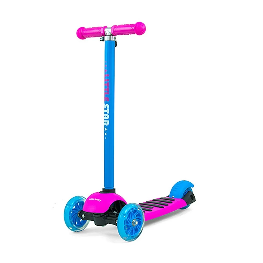 Detská kolobežka Milly Mally Little Star pink-blue , 20C41592