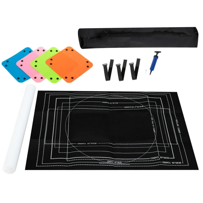 Podložka pod puzzle do 2000 dielikov – plstená, 118 × 79 cm