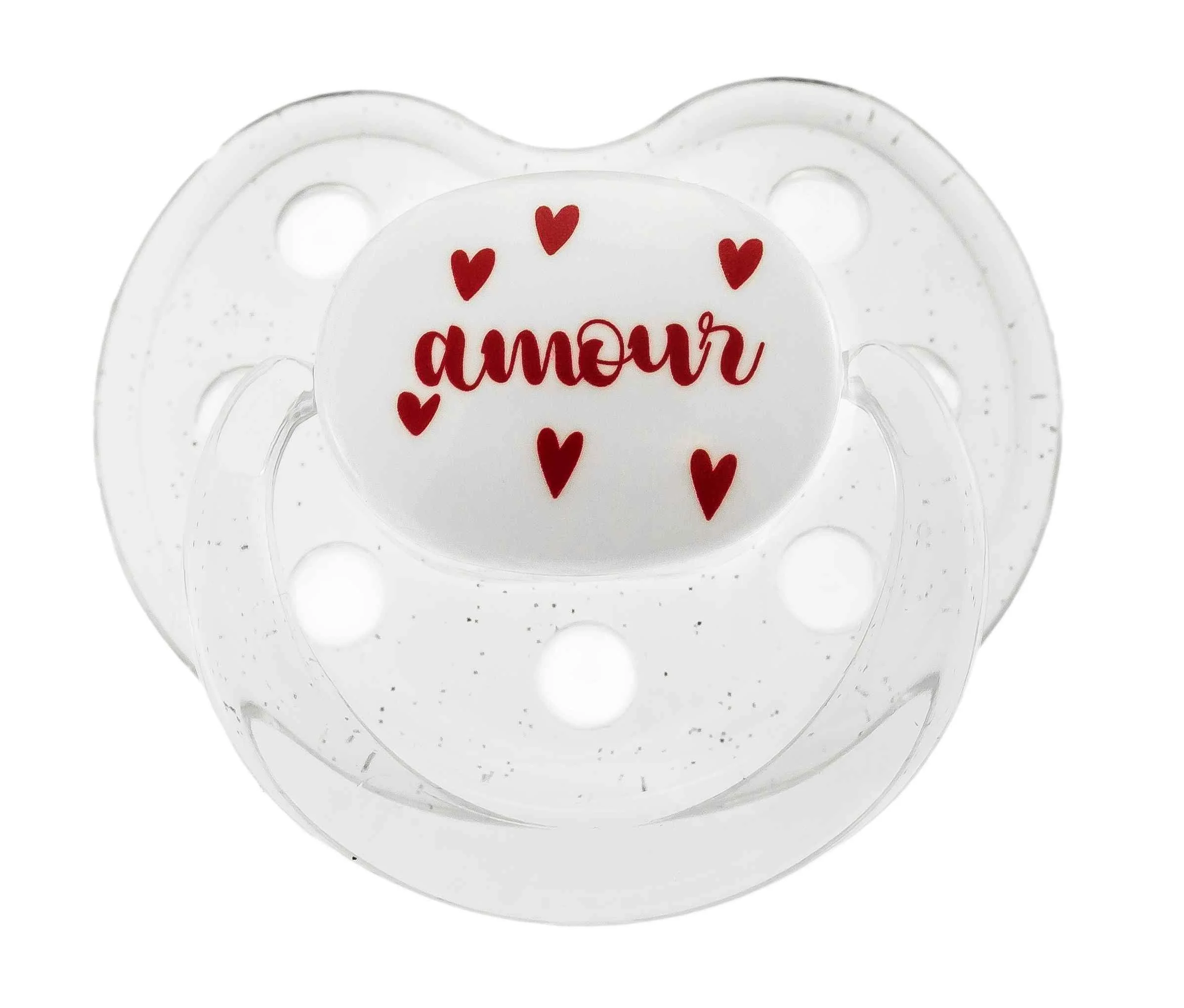 LE BIBERON FRANCAIS Cumlík 0+m, AMOUR 1×1 ks, cumlík 0+m