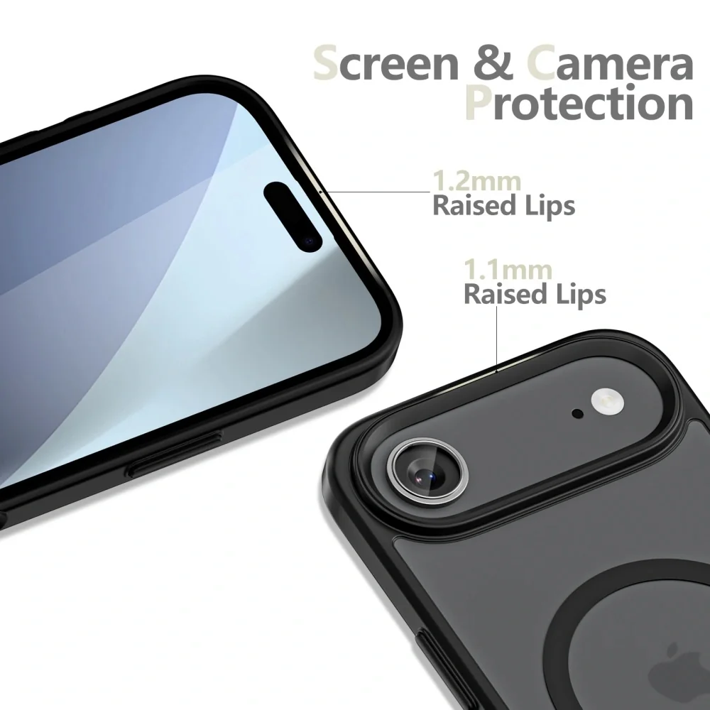 Tech-Protect MagMate MagSafe kryt na iPhone 17 Air, matný čierny