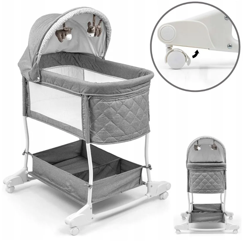 Kolíska Milly Mally Dream on - SIMPLE GREY , 20C54645 