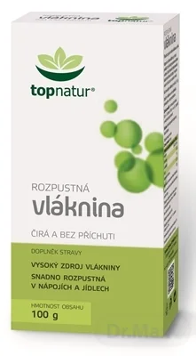 topnatur VLÁKNINA ROZPUSTNÁ 1×100 g, výživový doplnok