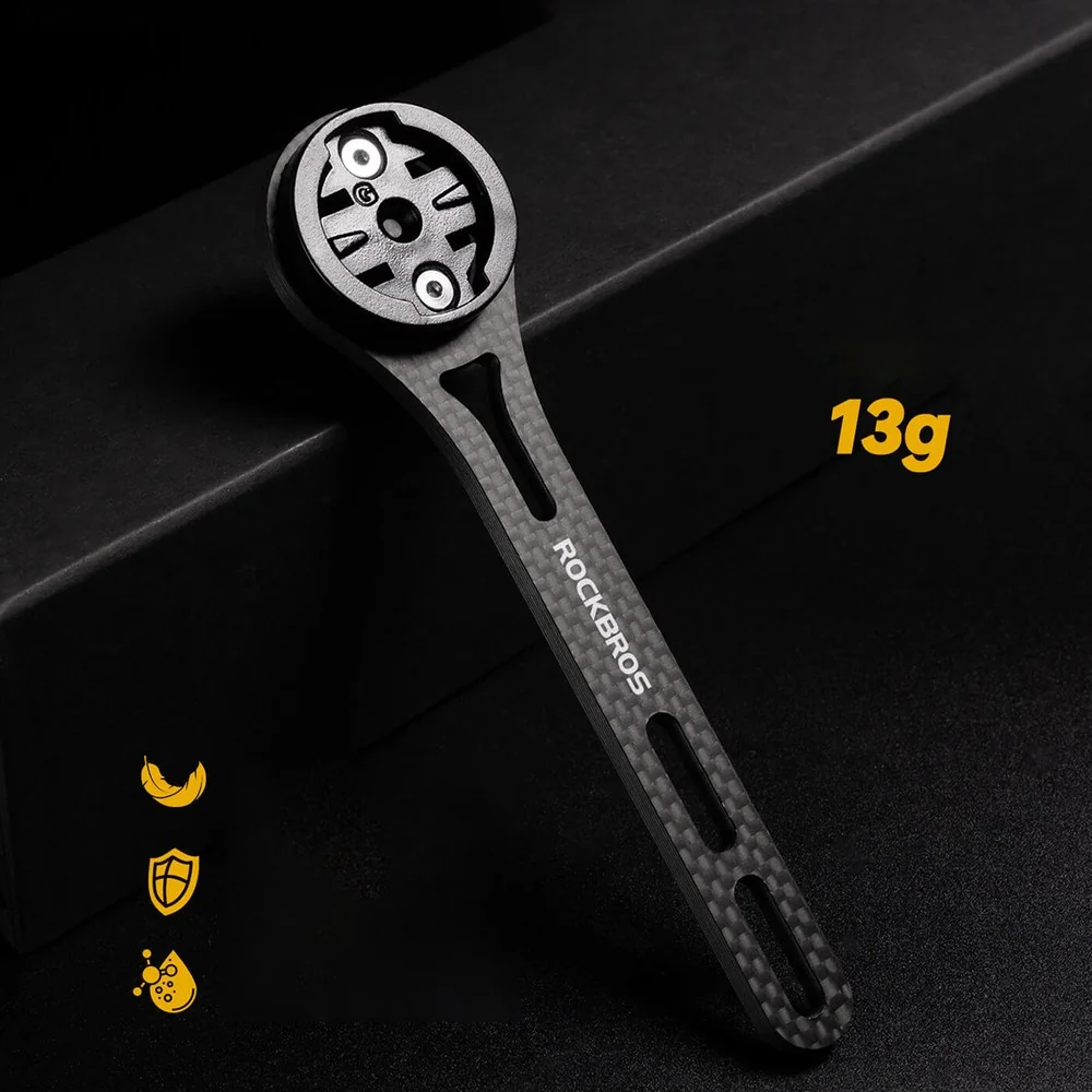 Rockbros FK-307W držiak na bicykel pre Garmin, čierny