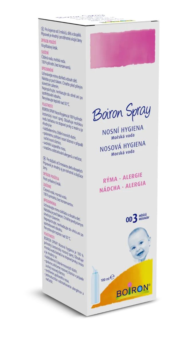 Boiron Spray izotonický nosový sprej s obsahom morskej vody 1x100 ml