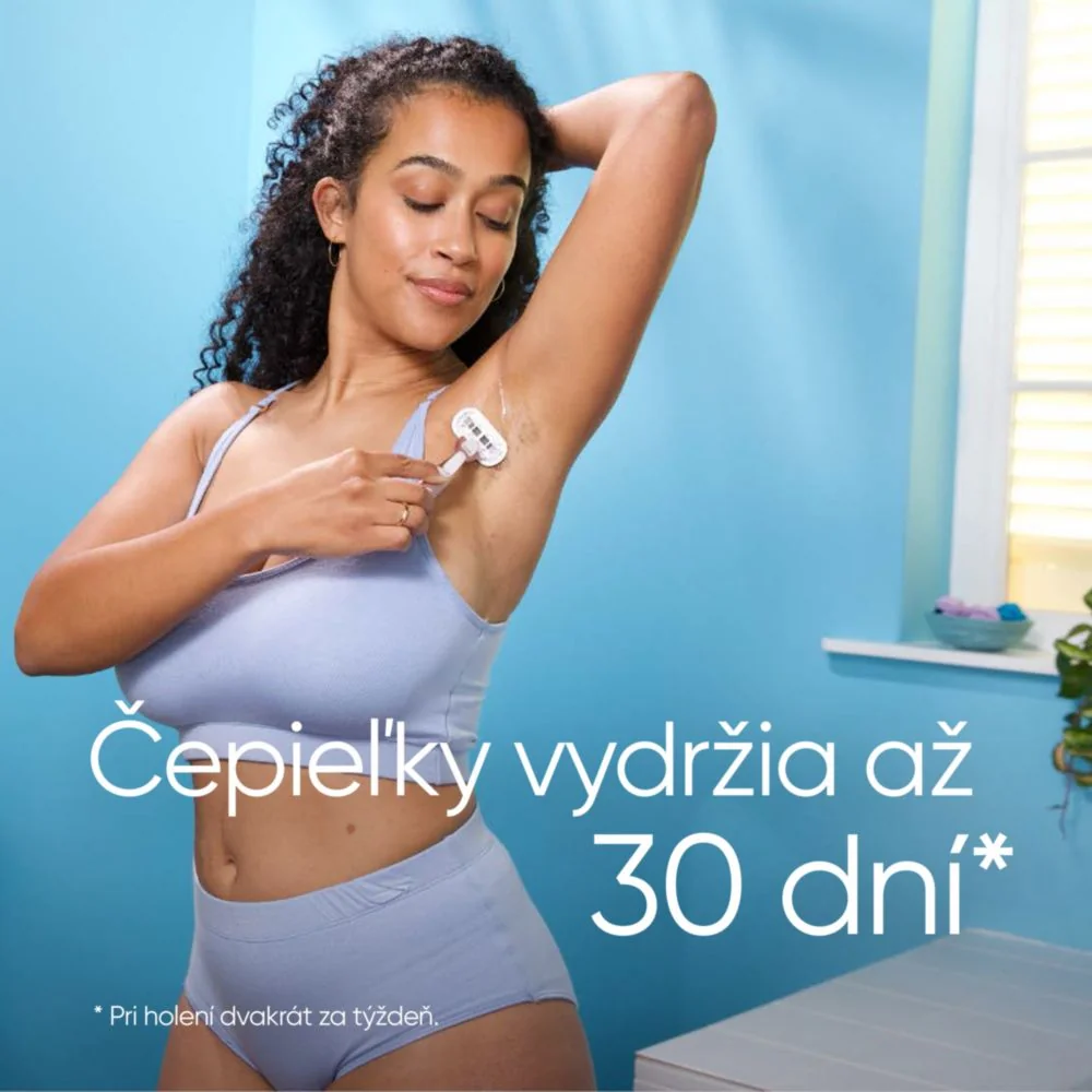 Gillette Venus Rosegold Delux Smooth Sensi Str+1nh 1×1 ks, holiace hlavice