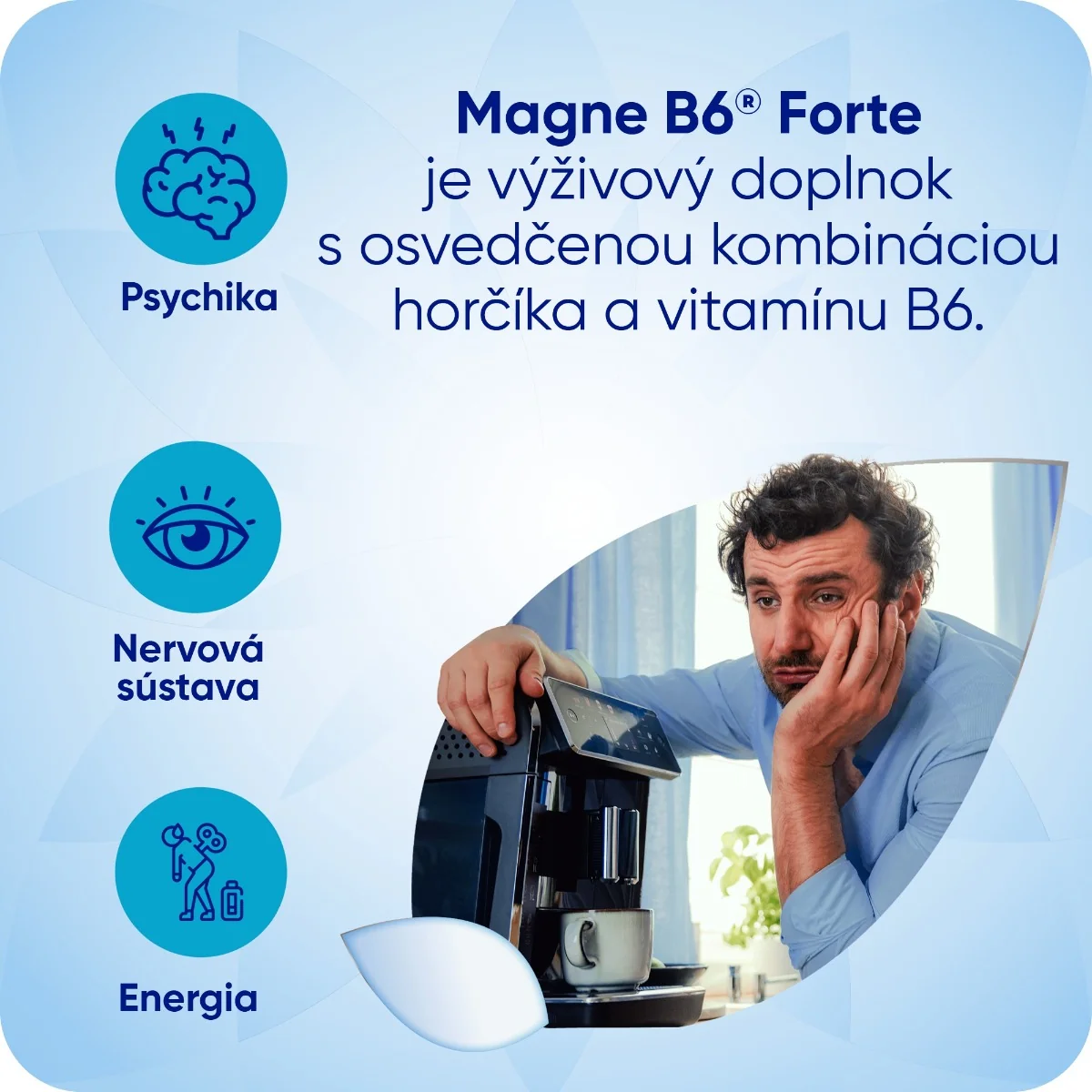 Magne B6® Forte 1×60 tbl, výživový doplnok