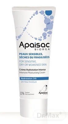 Apaisac BIORGA Intenzívny hydratačný krém 1×40 ml, hydratačný krém