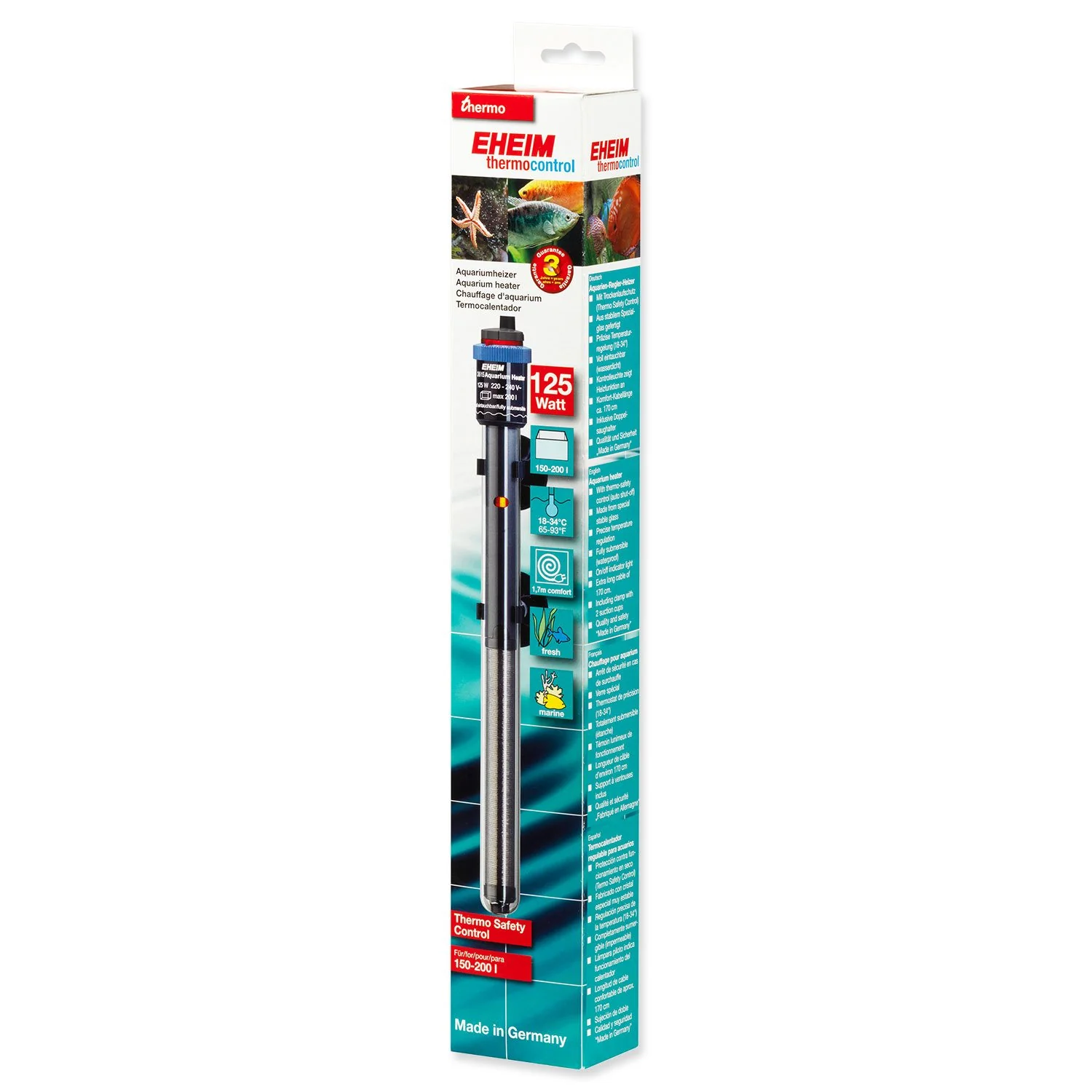 Ohrievač Eheim Thermocontrol 125W,150-200l