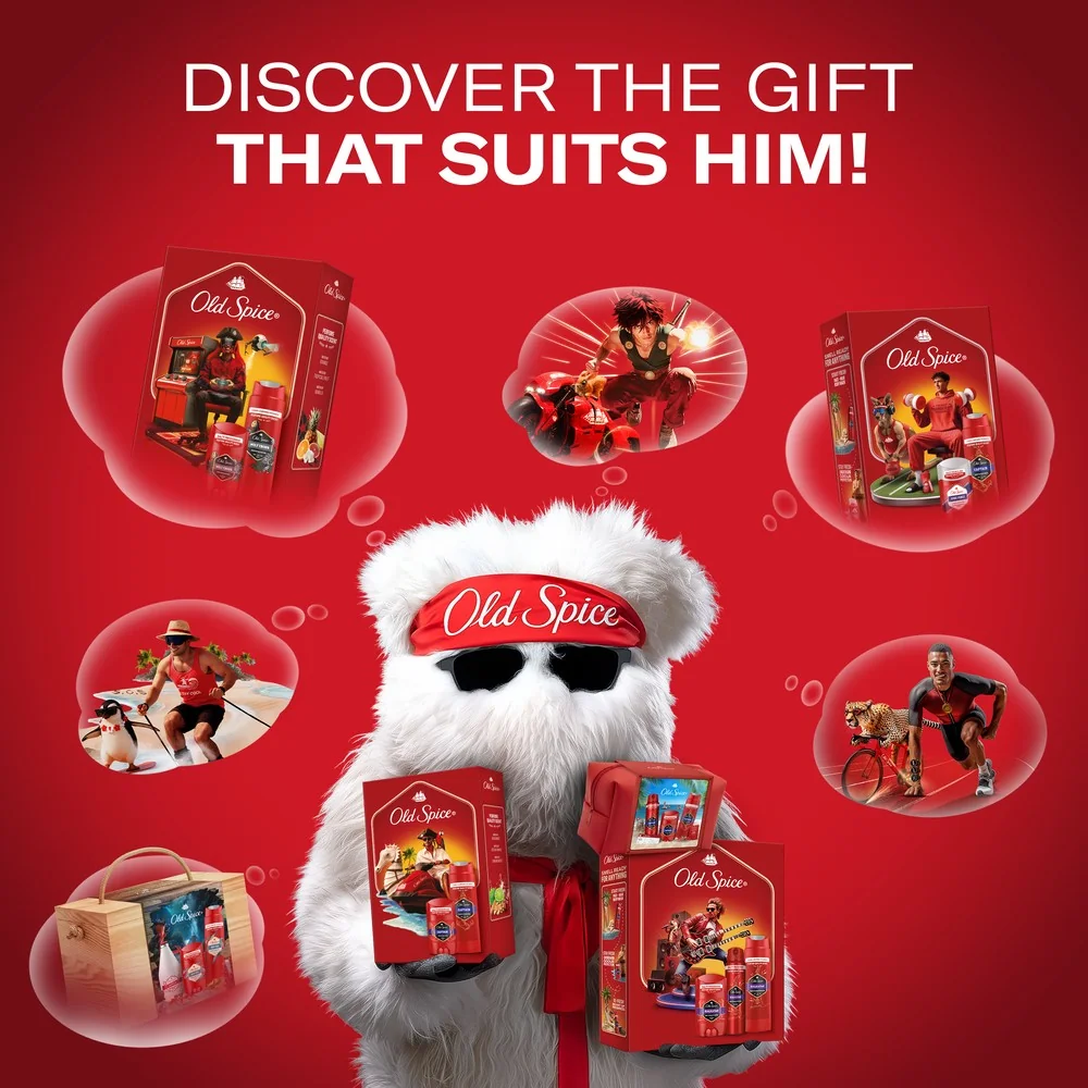 Old Spice darčeková sada s tuhým antiperspirantom Sport Power a sprchovým gélom Captain 1 set