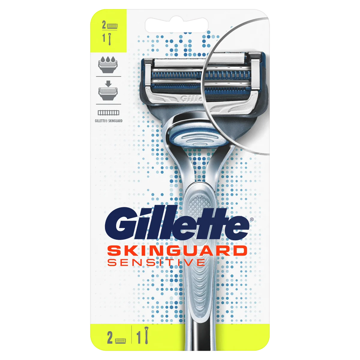 Gillette Skinguard Strojček + 2NH 1×2