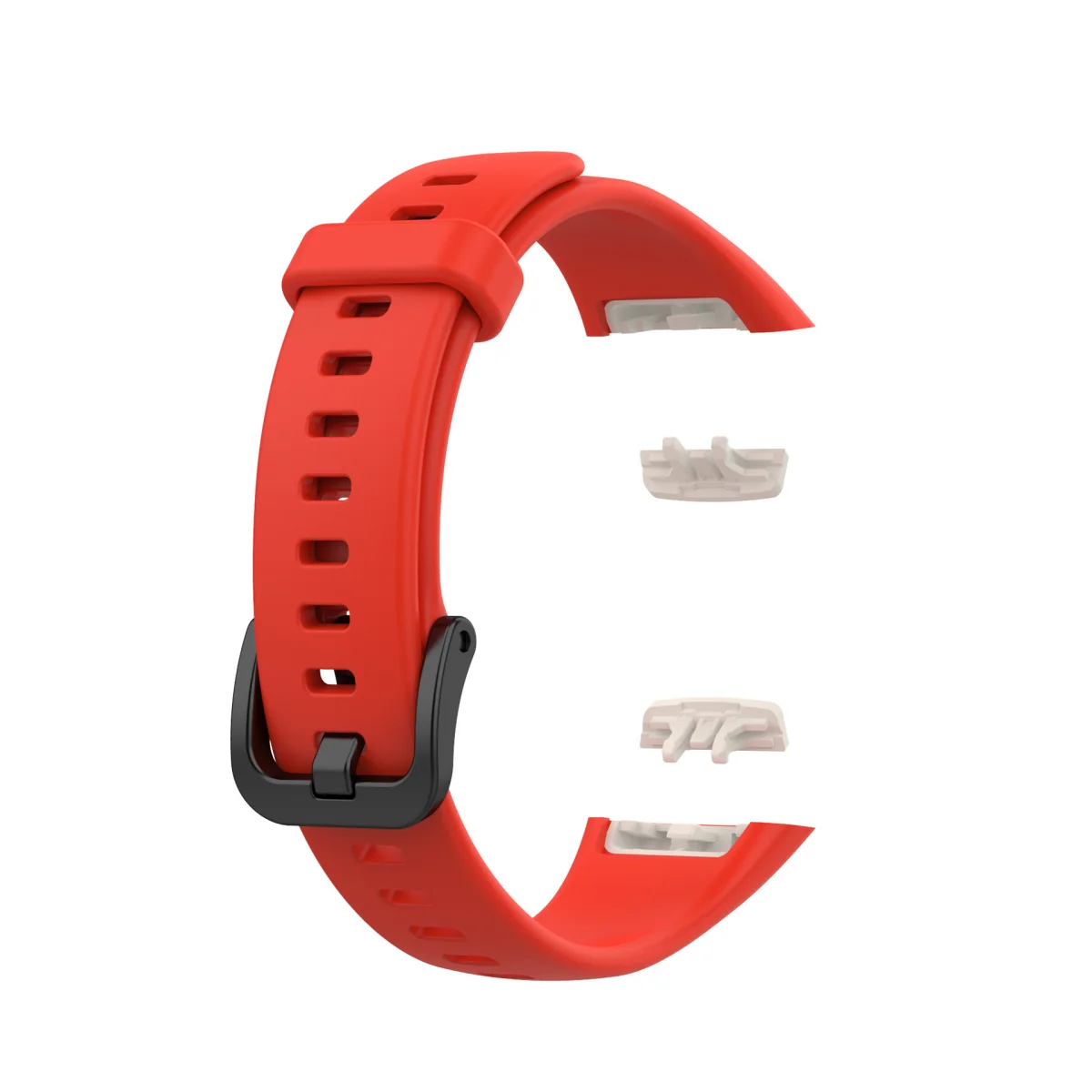 BStrap Silicone remienok na Honor Band 6 / Huawei Band 6 red