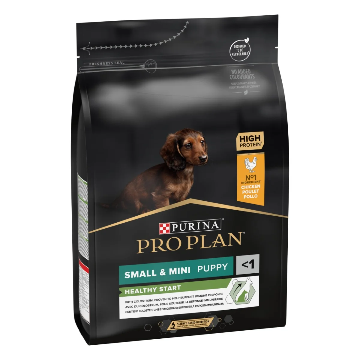 PRO PLAN Small & Mini Puppy Healthy Start granule pre šteniatka kura 3 kg 1×3kg, granule pre psy menšieho vzrastu a šteňatá