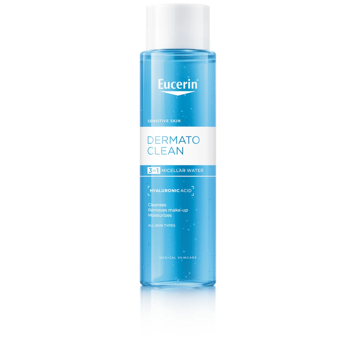 Eucerin DERMATOCLEAN Čistiaca micelárna voda 3v1, 400 ml 400 ml