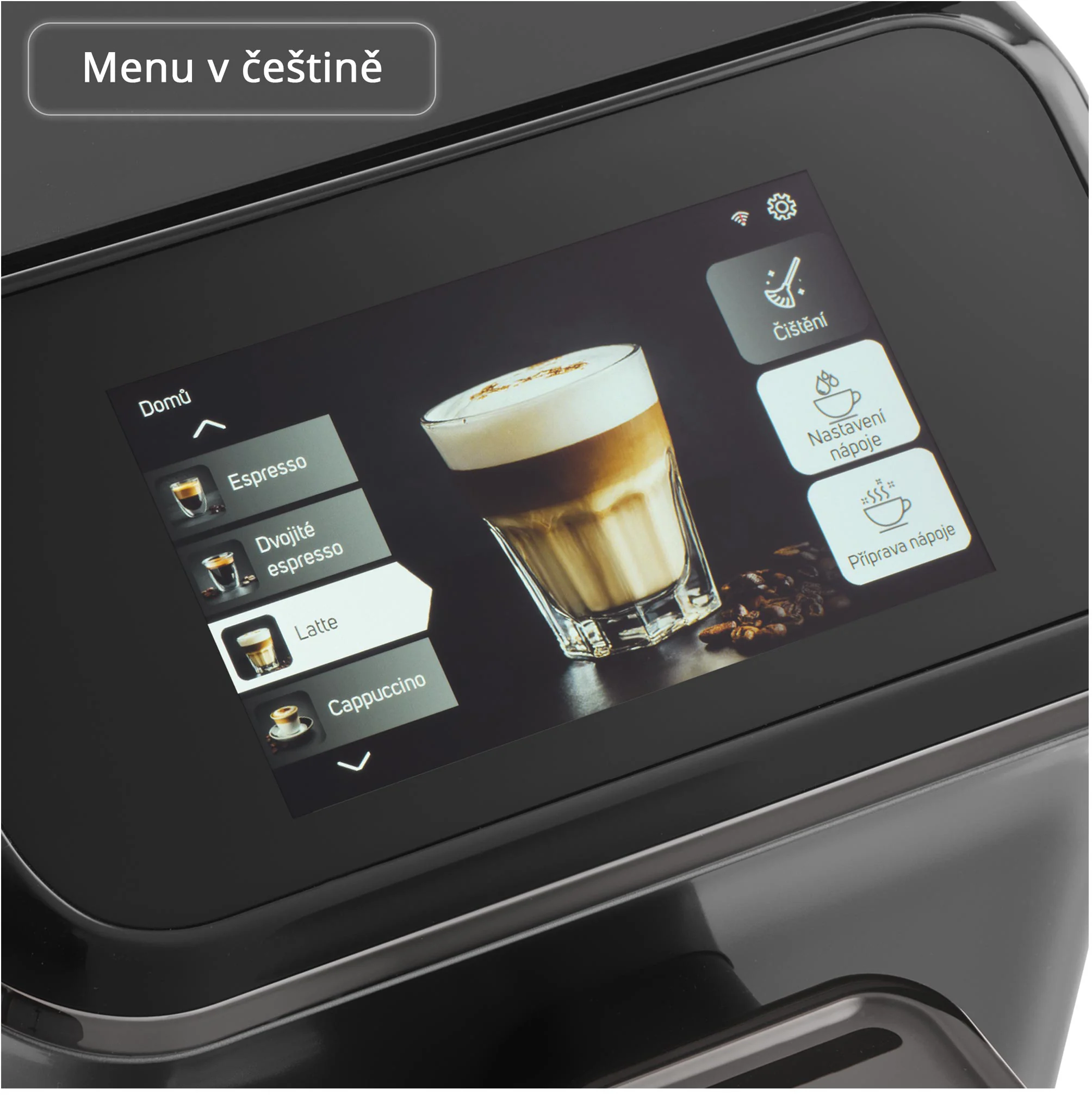 SENCOR SES 8500BK Automatické Espresso 1 ks