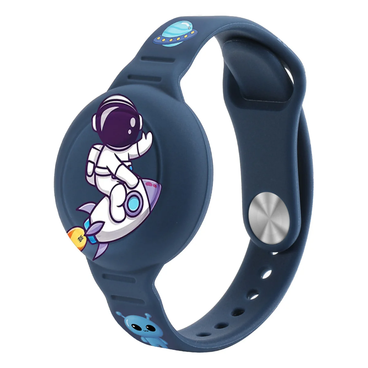 MG Kids Astronaut remienok na Apple AirTag, modrý
