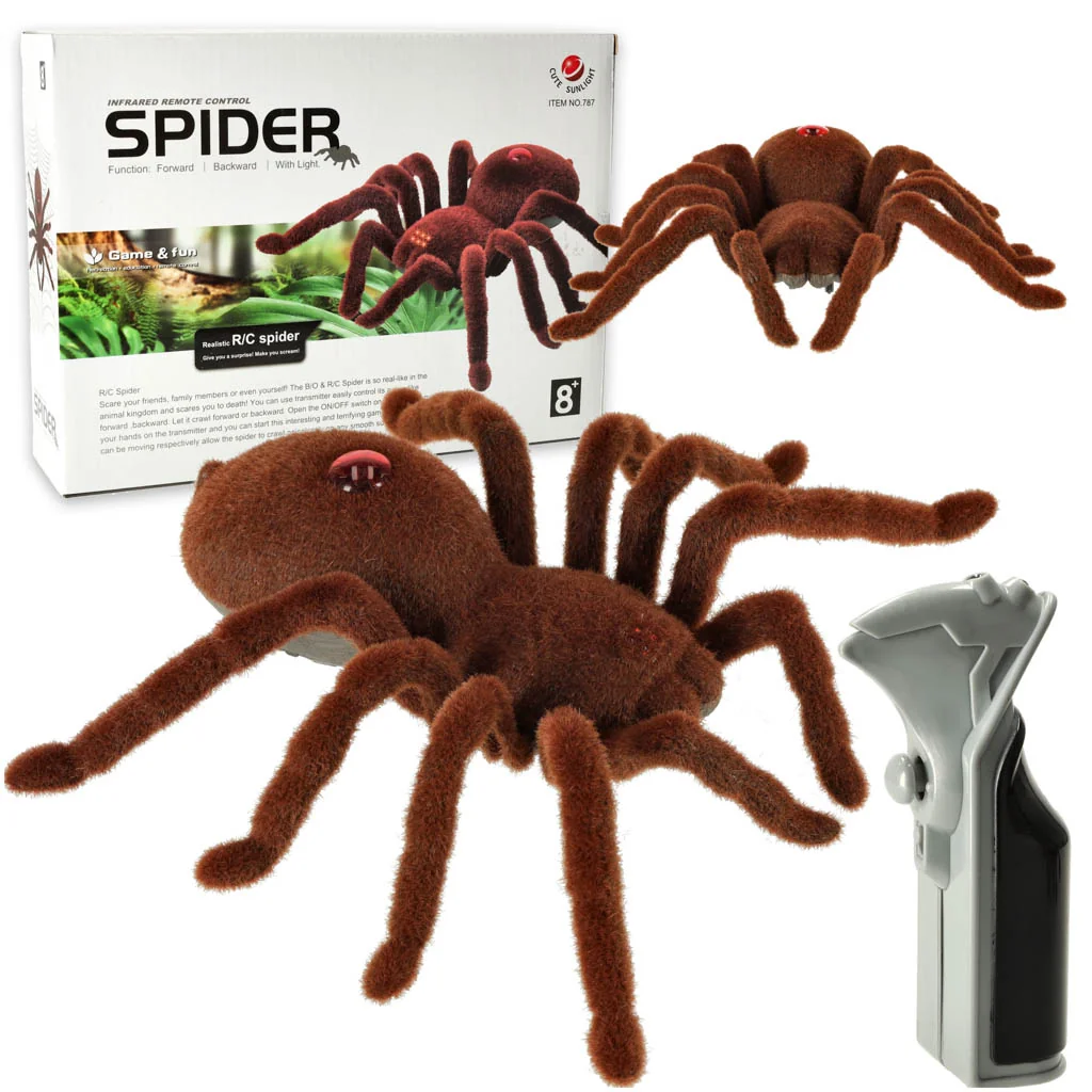 RC tarantula – zábavný pavúk na diaľkové ovládanie
